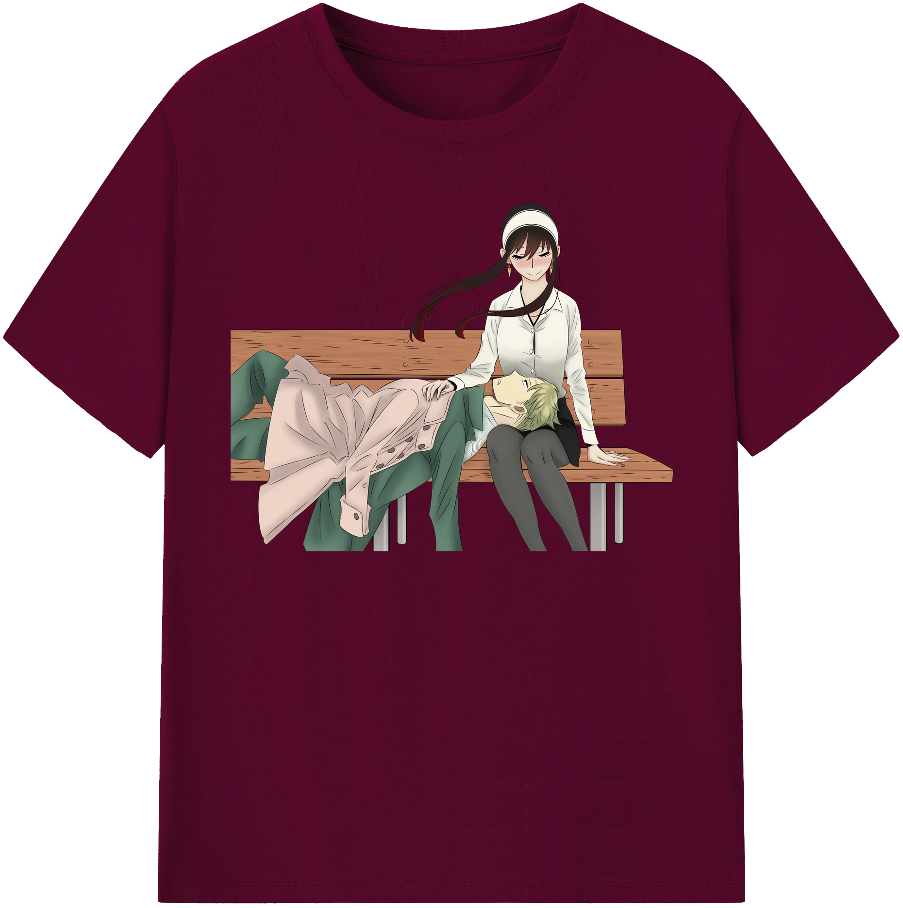 （画像用） SPY×FAMILY间谍家家酒 レディースカジュアルプリントTシャツ（綿100％）